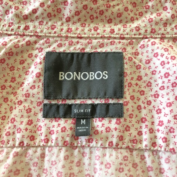 Bonobos Slim Fit Button Down Shirt - sz M - Picture 3 of 3